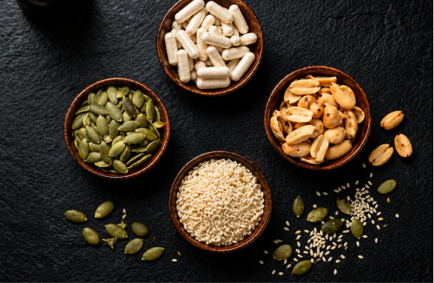 Ashwagandha root and powder