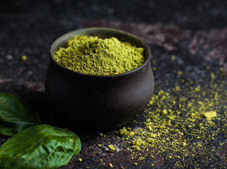 L-theanine green powder
