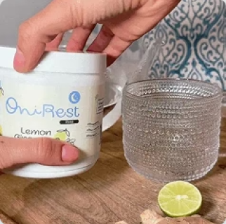 Stir and dissolve Onirest